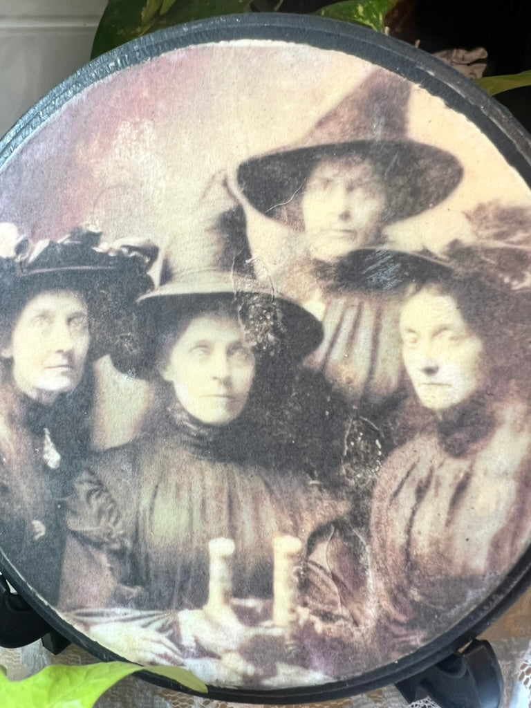 Dark Academia, Witches Coven, Wooden Wall Plaque