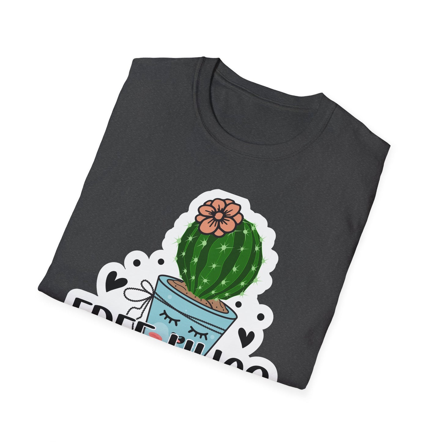 Unisex Softstyle T-Shirt Free Hugs, Cactus Tee Shirt