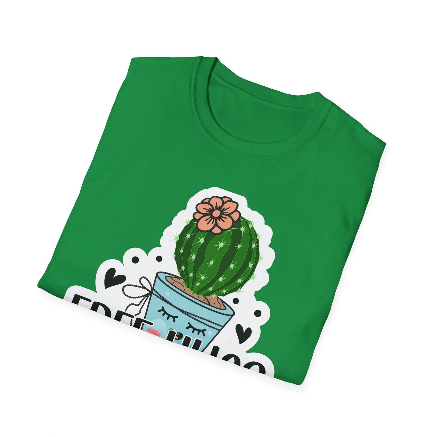 Unisex Softstyle T-Shirt Free Hugs, Cactus Tee Shirt