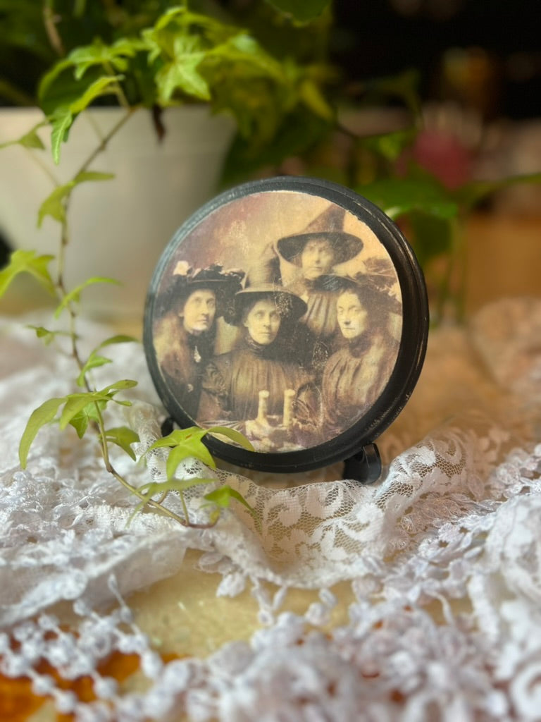 Dark Academia, Witches Coven, Wooden Wall Plaque
