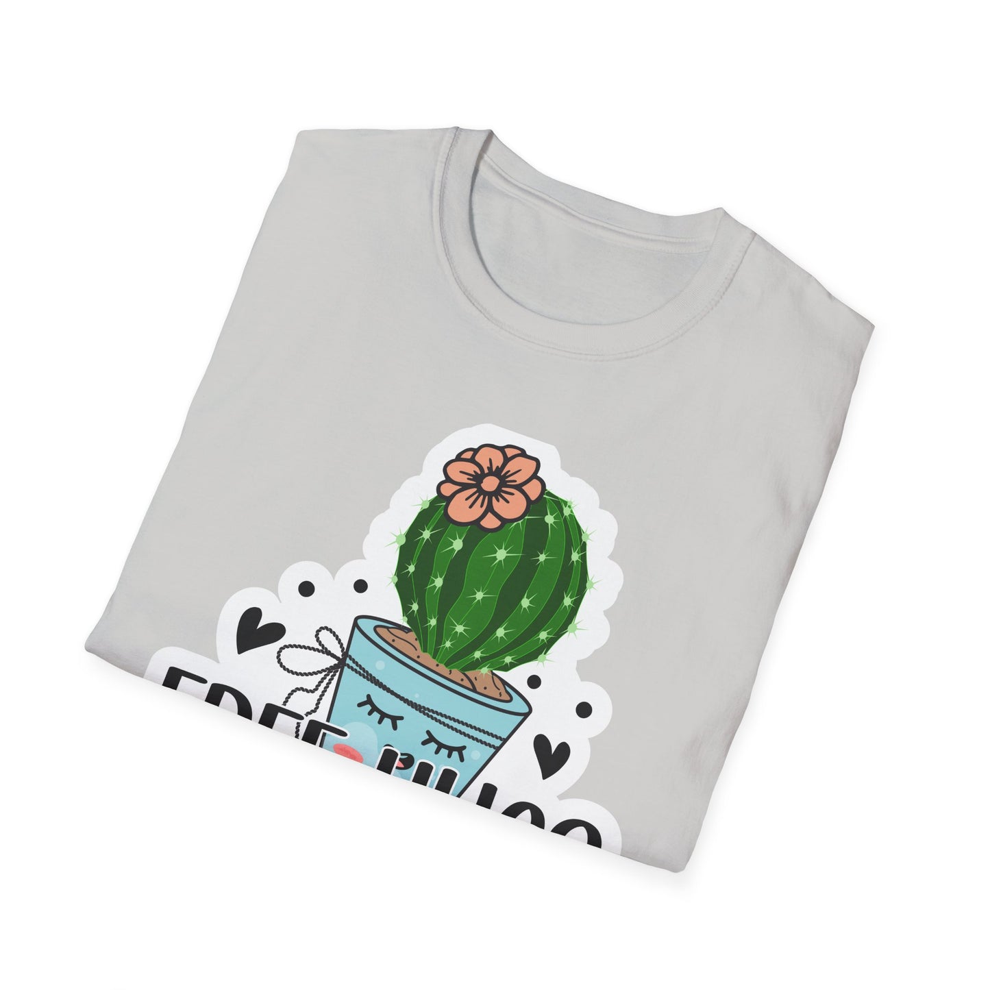 Unisex Softstyle T-Shirt Free Hugs, Cactus Tee Shirt