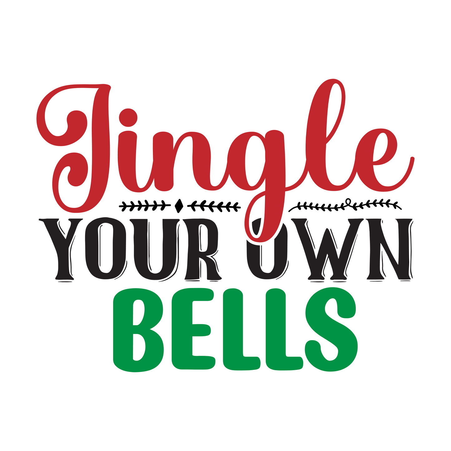 Stickers - Jingle Your Own Bells Stickers, Christmas Stickers