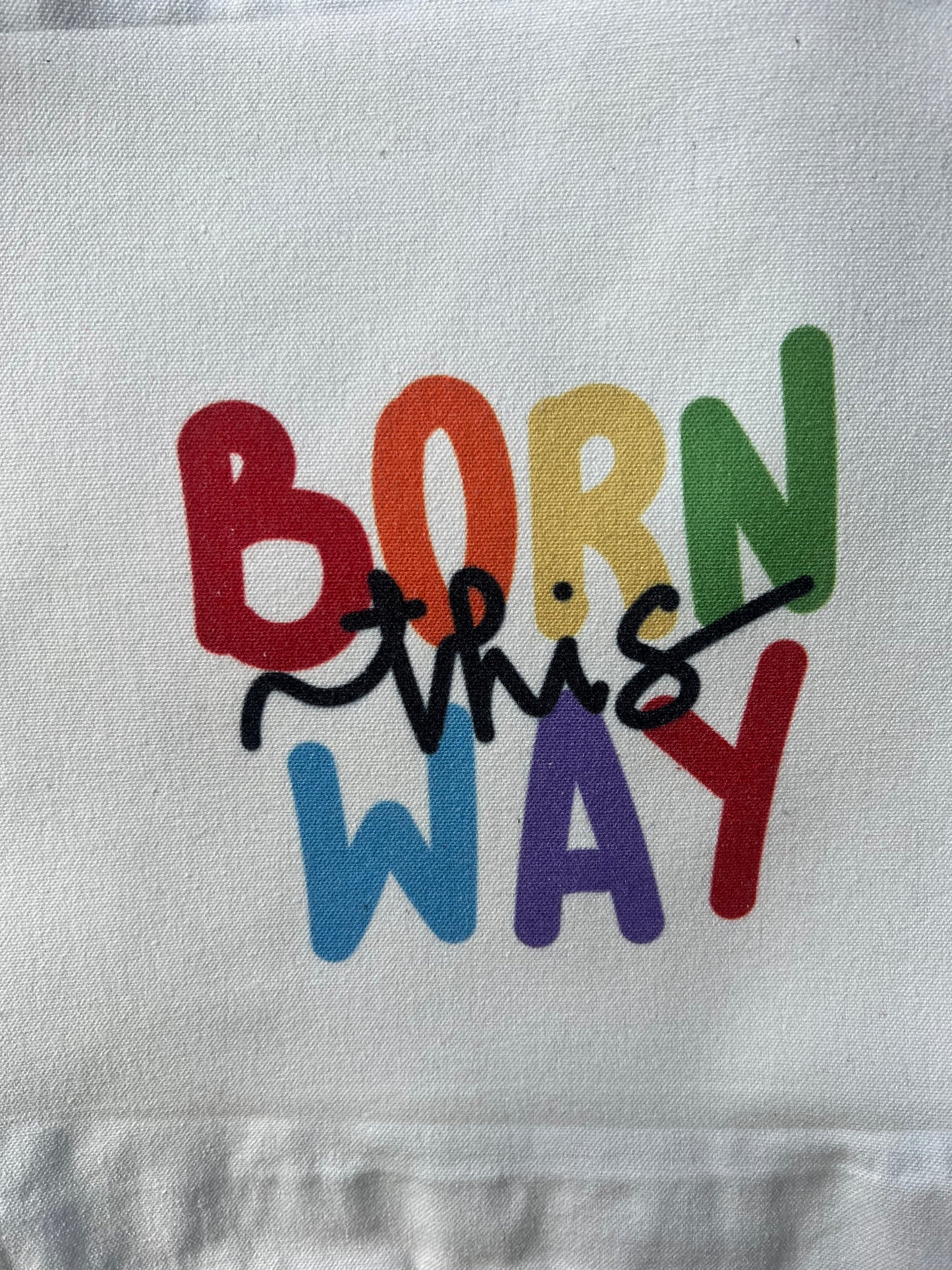 Large Canvas Tote Bags - Pride Themed