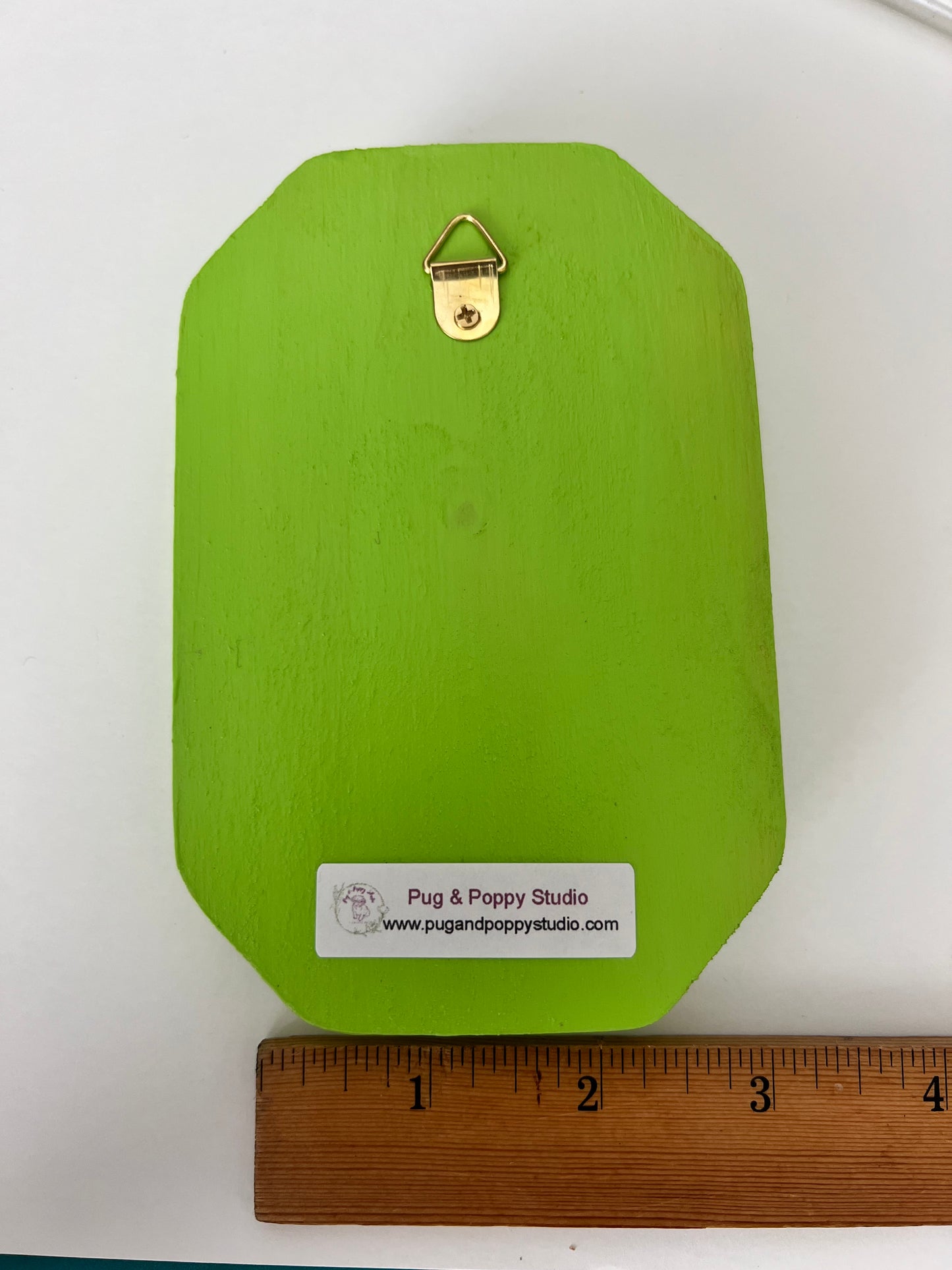 Ghost in the Mirror - Rectangle Wooden Plaque Wall Hanging