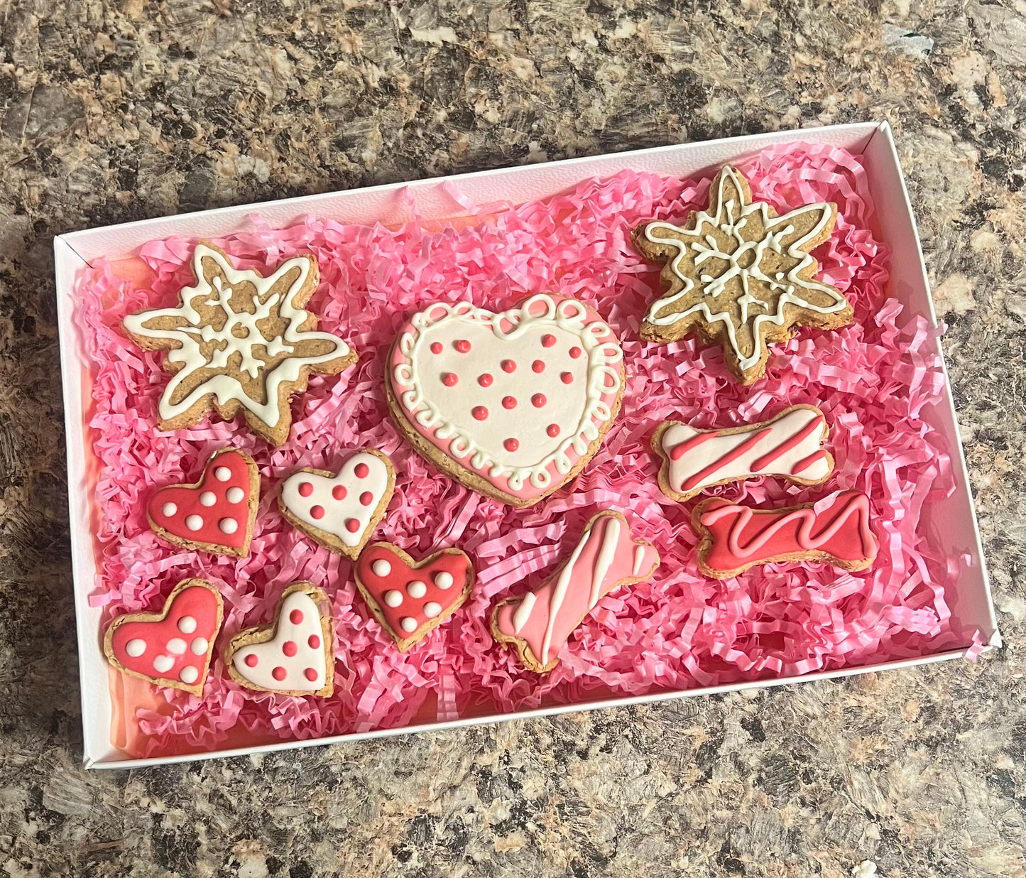 Frosted Cookie Box - Valentines Day Cookies