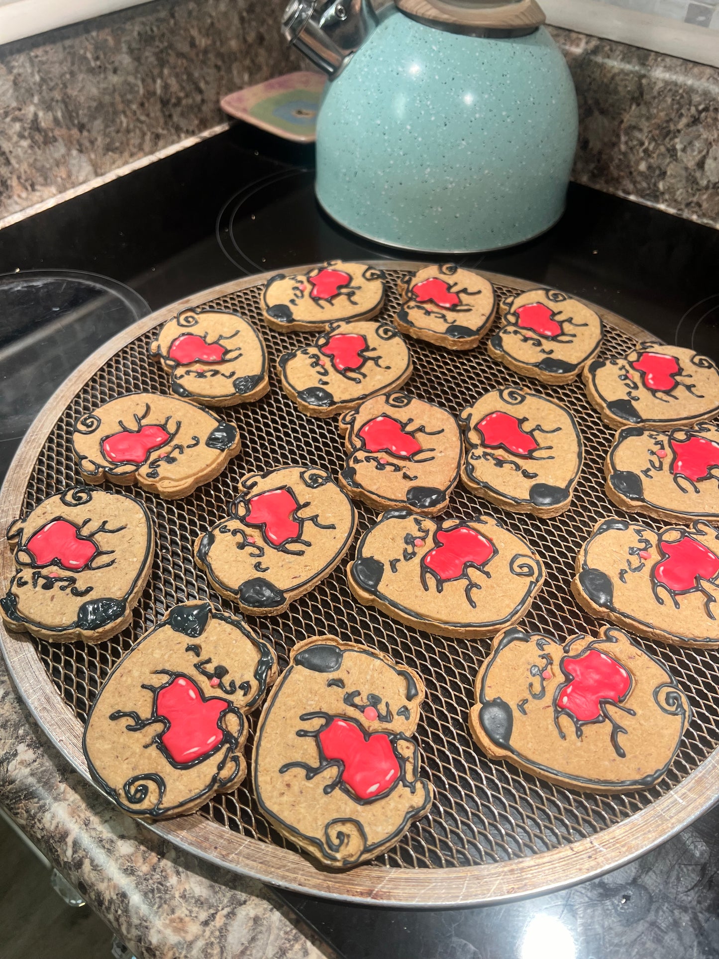 Dog Treats, Katie Louise Frost Peanut Butter Cookies, Limited Ingredient