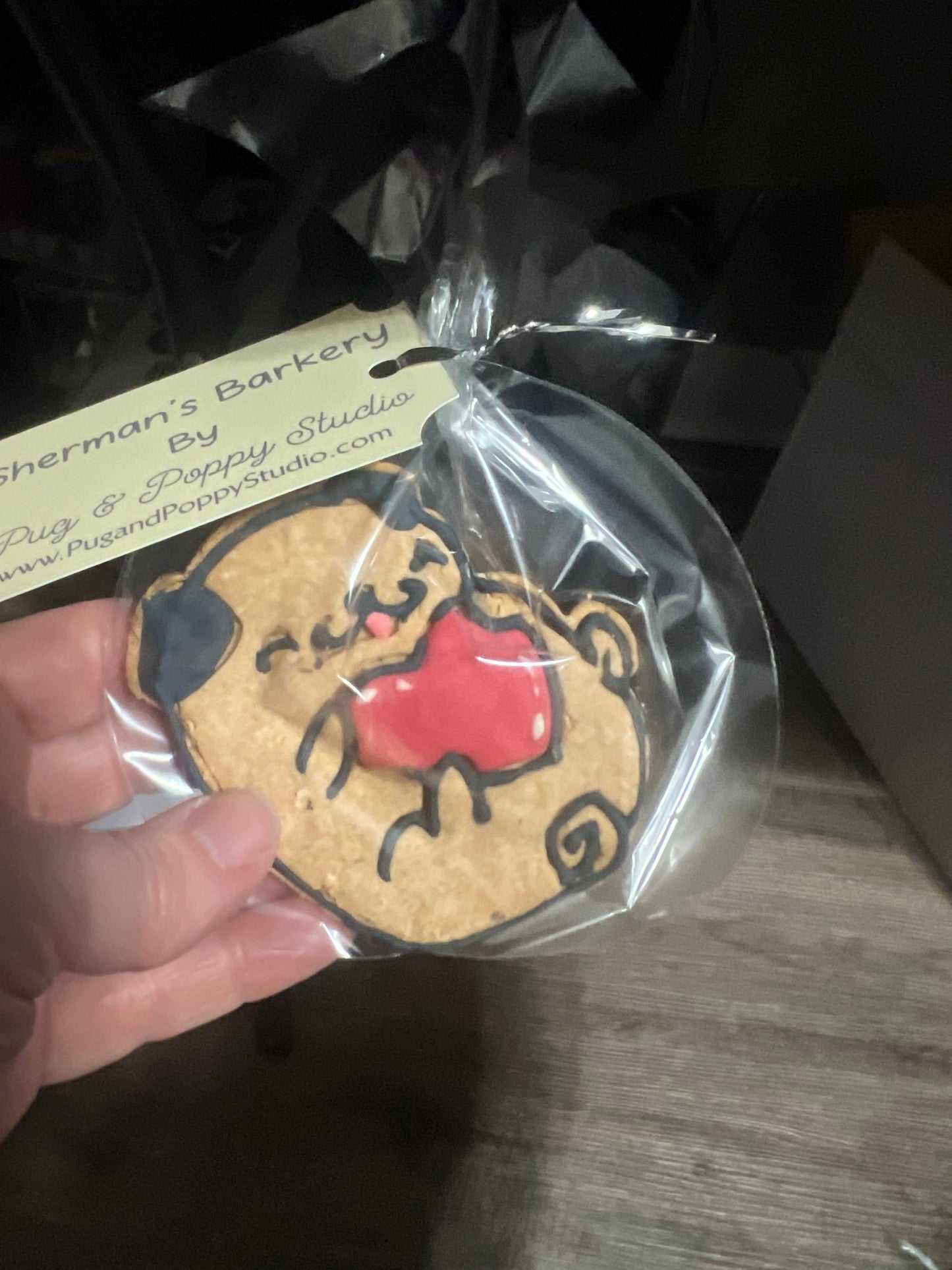 Dog Treats, Katie Louise Frost Peanut Butter Cookies, Limited Ingredient