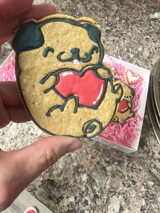 Dog Treats, Katie Louise Frost Peanut Butter Cookies, Limited Ingredient