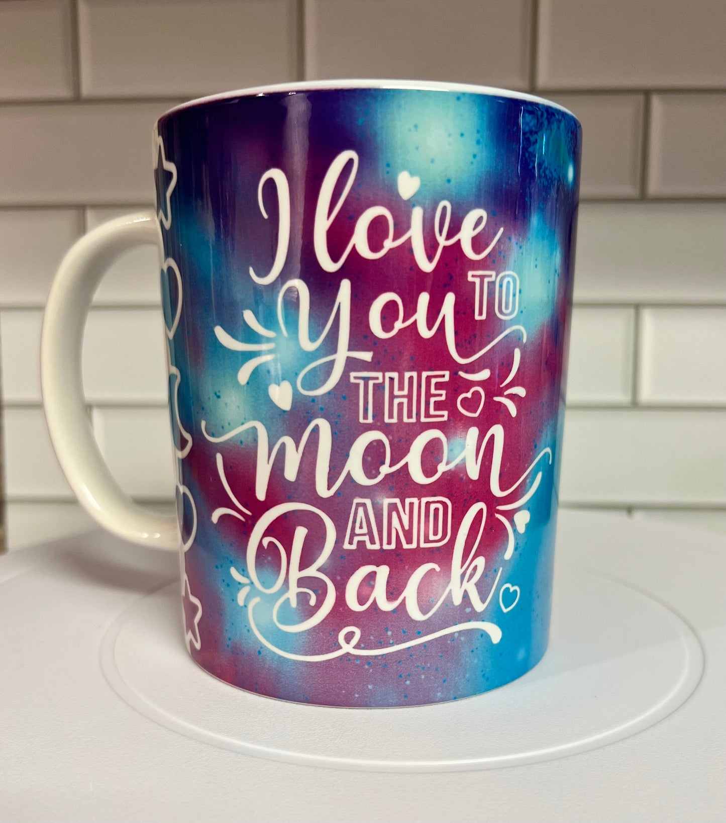 Ceramic Mug Coffee Tea Love You to the Moon and Back No. 2