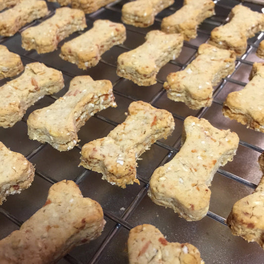 TEENY TINY BONES Dog Treats Limited Ingredient Various Flavors - Homemade Wheat Free - A Portion of Proceeds Go To Pet Rescue