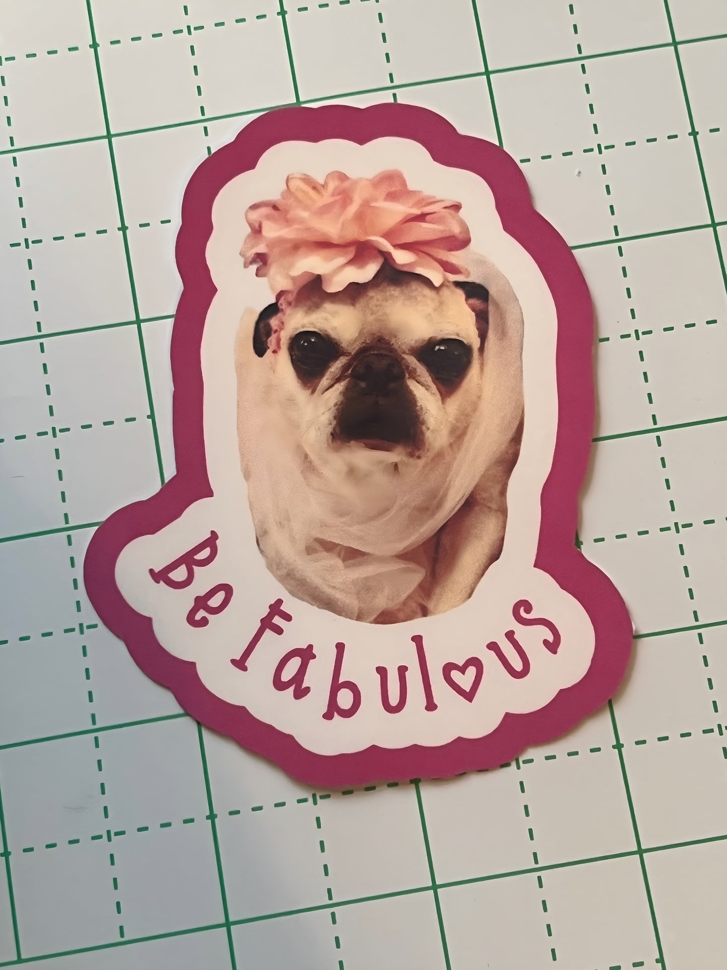 STICKERS! Sherman's Barkery Grumble Stickers, Large 3 Inches Plus