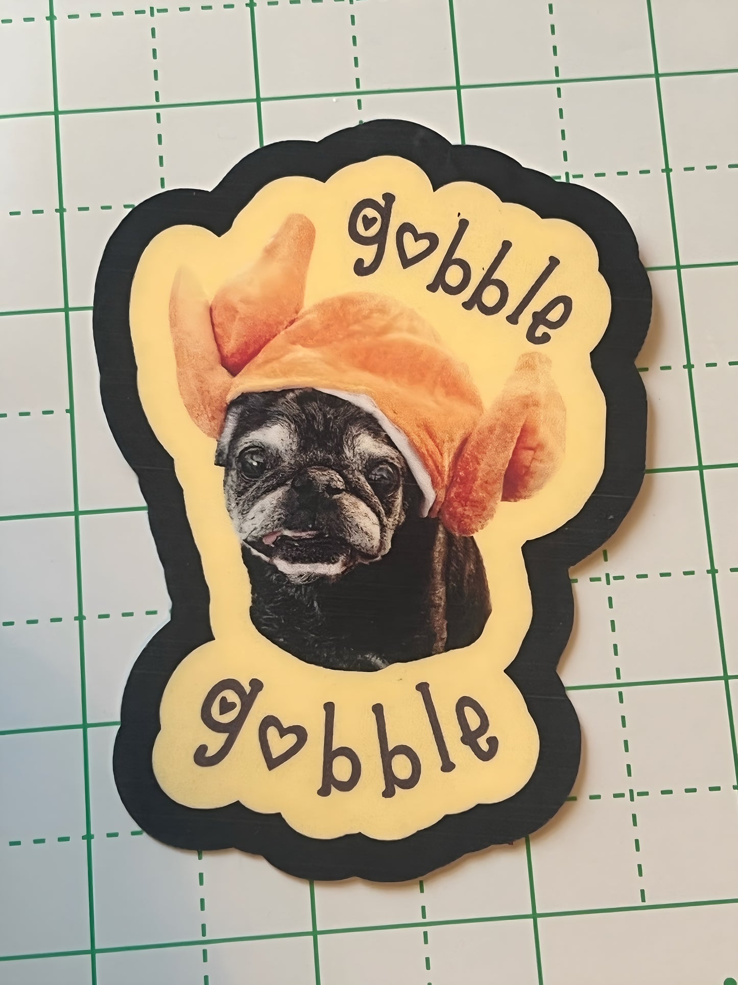 STICKERS! Sherman's Barkery Grumble Stickers, Large 3 Inches Plus