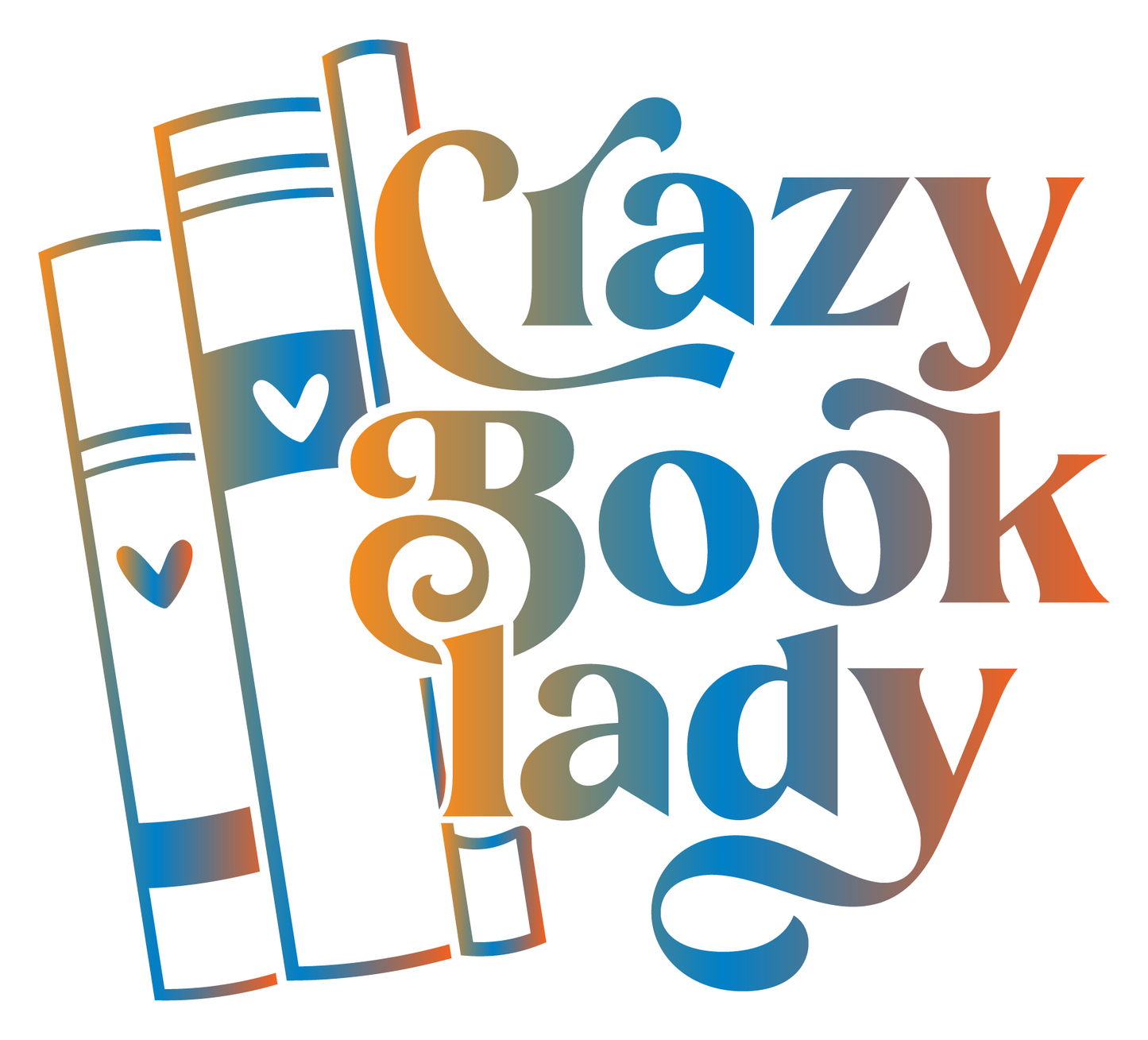Stickers - Crazy Book Lady Sticker, Book Lovers' Stickers