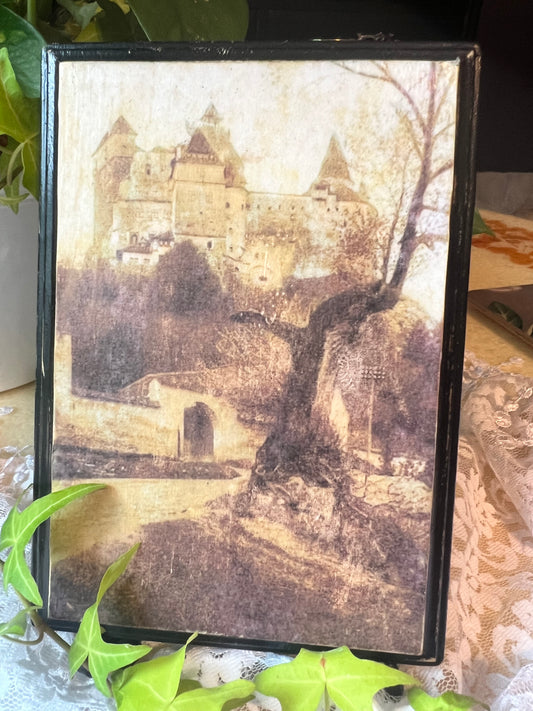 Dark Academia Plaque, Dracula's Castle