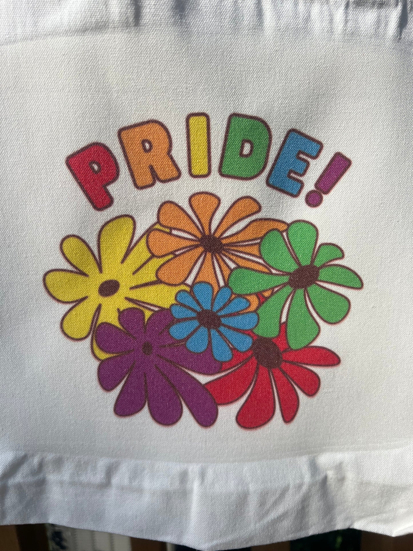 Large Canvas Tote Bags - Pride Themed