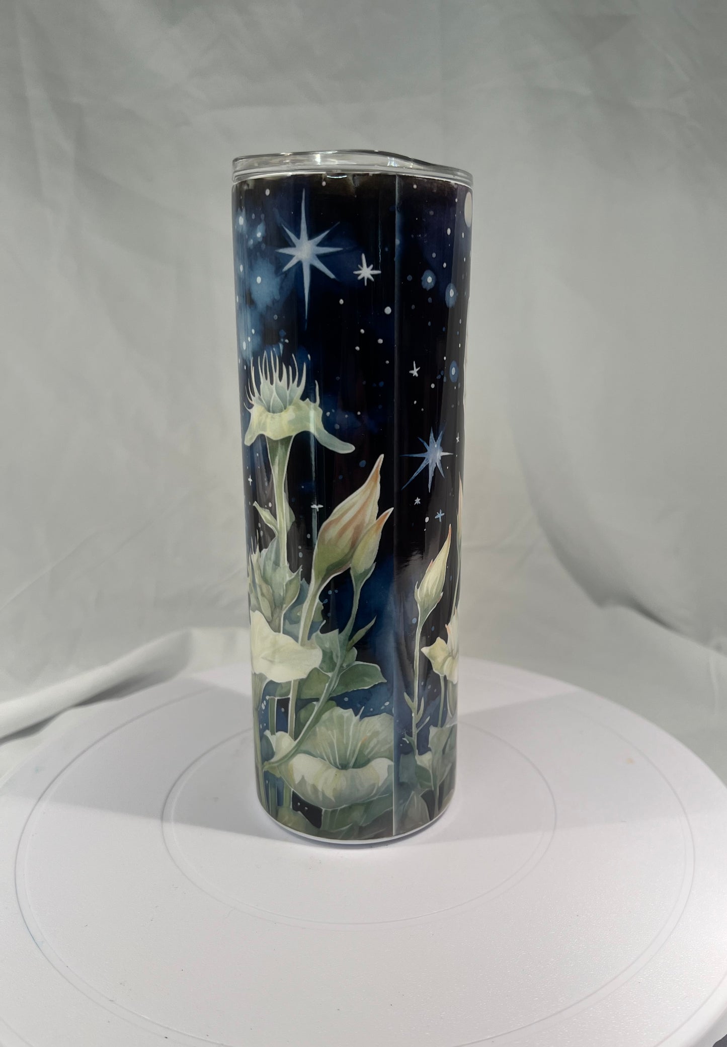 20 oz. Stainless Steel Tumbler, Luna Moth Design