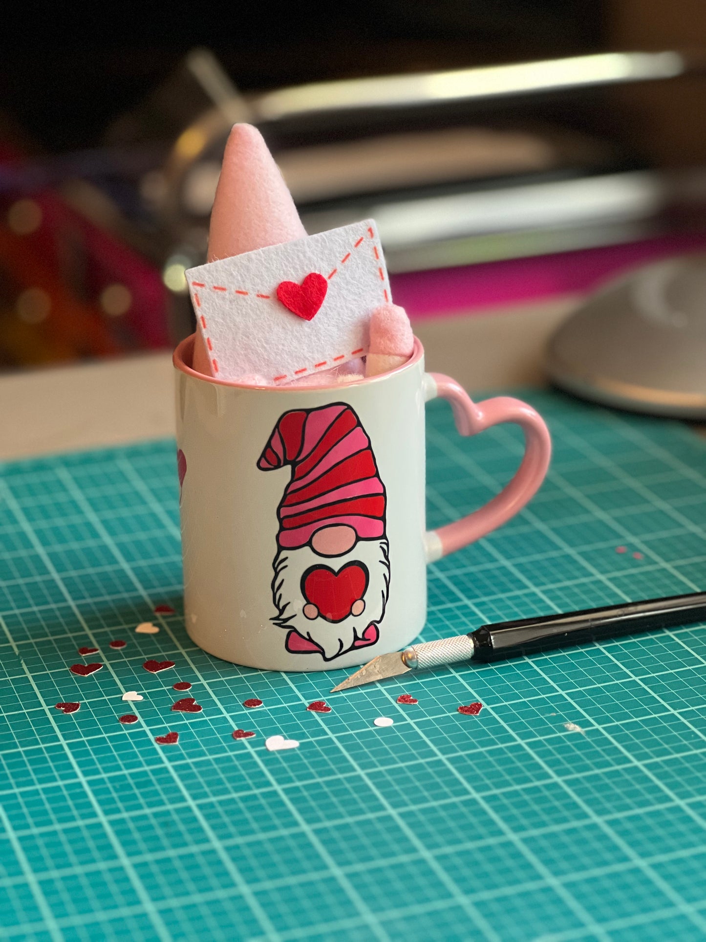 All You Need is Love Coffee Tea Mug and Gnome