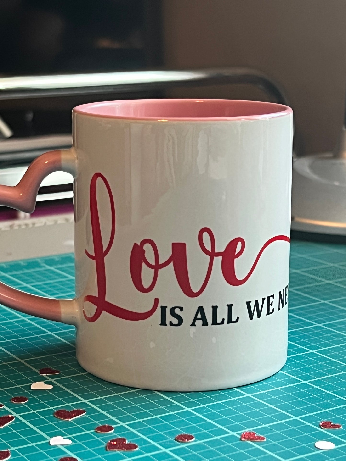 All You Need is Love Coffee Tea Mug and Gnome
