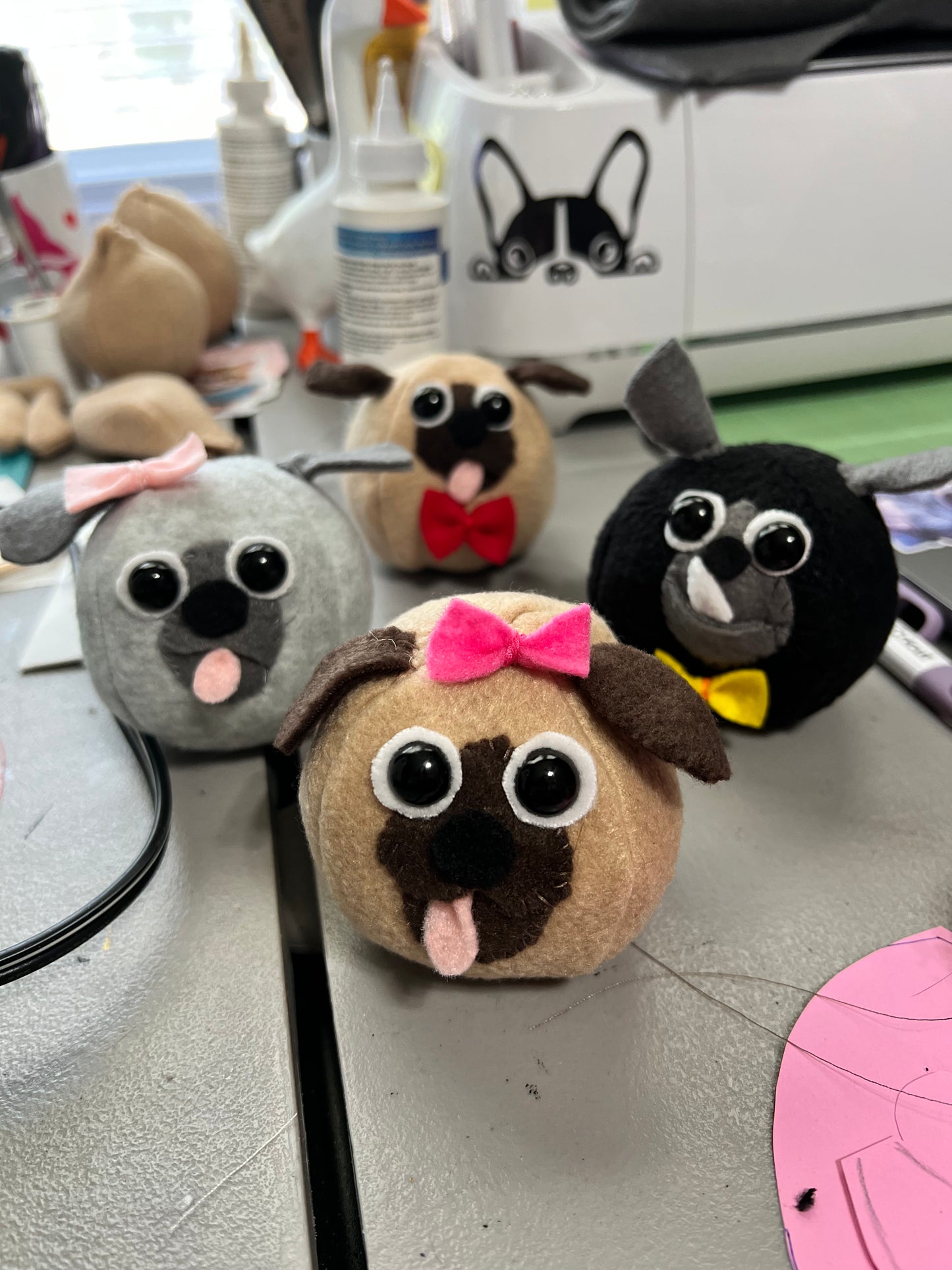 Pug-Tatoes, Stuffed Pug Dolls, Adopt A Pug