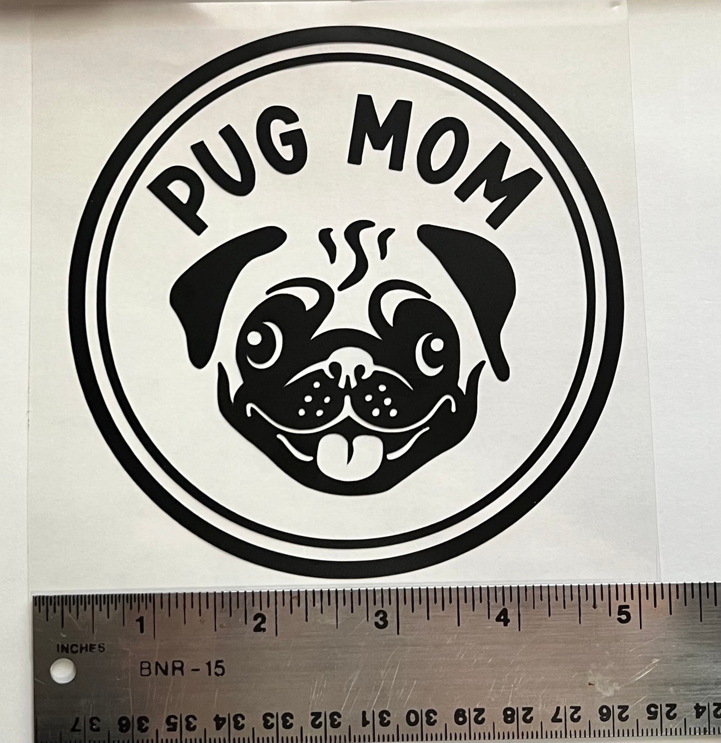 Decals - Pug Mom