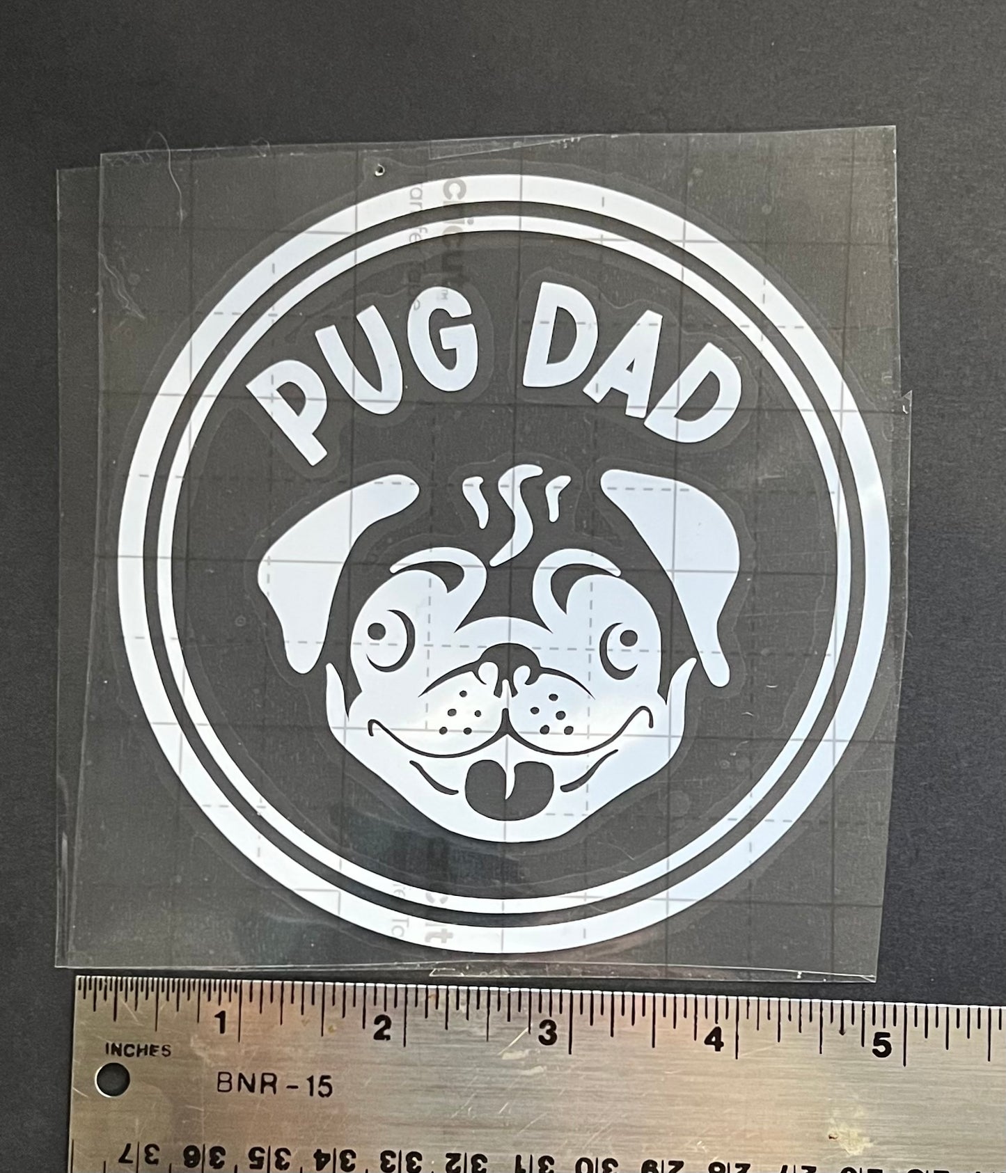 Decals - Pug Dad