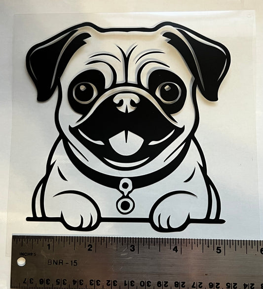 Decals - Happy Pug