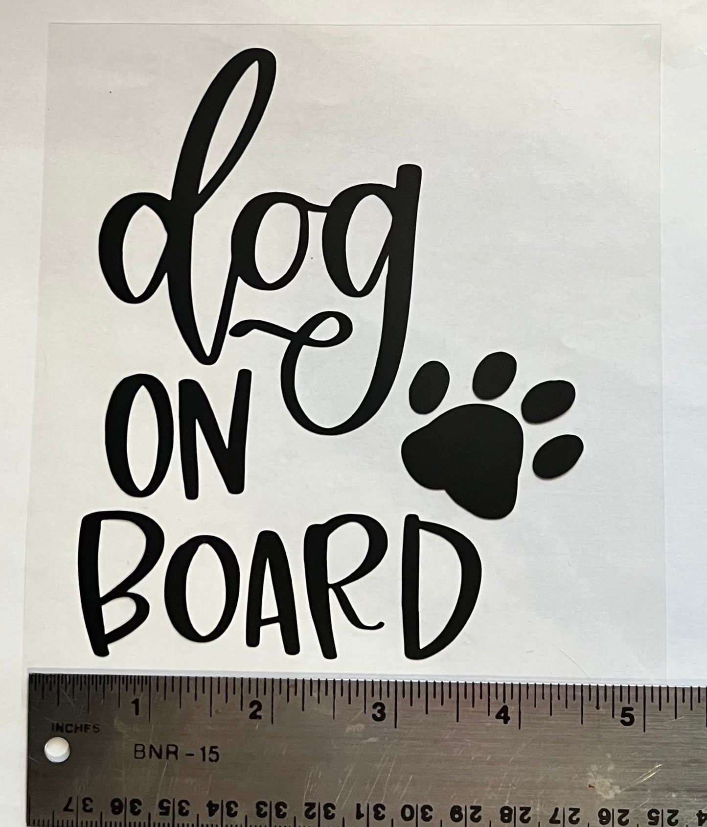 Decals - Dog On Board