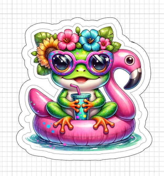 Stickers - Summertime Frog