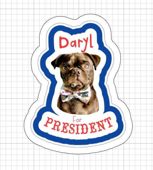 Stickers - Daryl For President