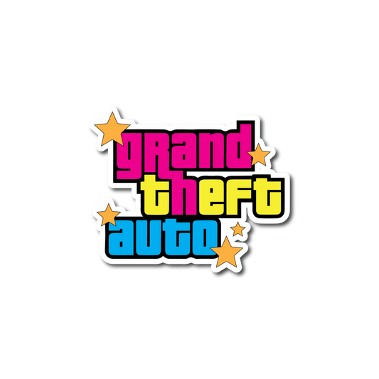 Stickers - Grand Theft Auto Sticker, Unhinged Stickers