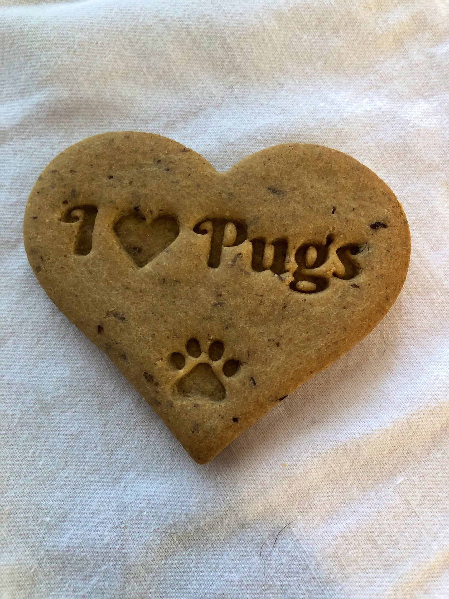 Dog Cookies PB Banana Homemade Limited Ingredient Natural No Wheat, Soy or Corn - A Portion of Proceeds Go To Animal Rescue Groups